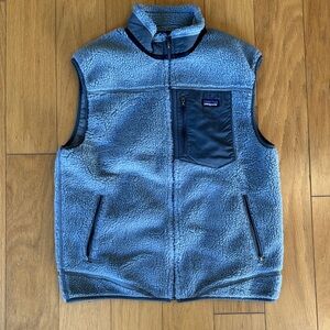 Patagonia Classic Retro X Vest Deep Pile Sherpa Grey